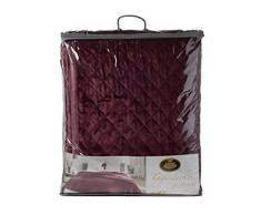 Gözze Tagesdecke, Doppellagig verarbeitet, Gesteppt, 220 x 260 cm, Beere, 40123-40-220260