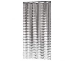 Sealskin 233601314 Textil Duschvorhang Speckles, Farbe: Hellgrau, B x H: 180 x 200 cm