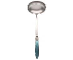 Murano Suppenkelle 2,5 mm dunkelgrün