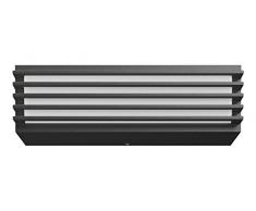 Philips myGarden LED Wandaussenleuchte Pitchfork, 2700 K, 500 lm, Anthrazit, Gartenleuchte