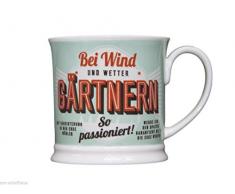 H & H Becher, Porzellan, Mehrfarbig, 12 x 8.7 x 8.7 cm