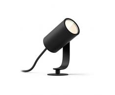 Philips Hue White and Color Ambiance LED Gartenstrahler Lily 1er Erweiterung, dimmbar, bis zu 16 Millionen Farben, steuerbar via App, kompatibel mit Amazon Alexa (Echo, Echo Dot)
