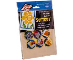 ESSDEE weichschnitt Druckgrafik und Bastelset zum Carving Blöcke (200 x 150 x 3.0 mm, 2 Stück)