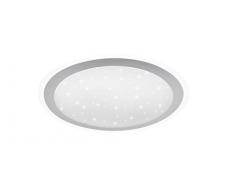 ACTION by WOFI Deckenleuchte, Metall^Acryl, Integriert, 22 W, Ã: 44 cm