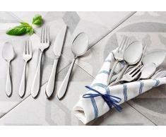 Esmeyer 106-017 30-teilig Besteck Alice aus 18/0 poliert Materialstärke 2.5/2.0 mm, Edelstahl, silber