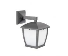Faro Barcelona Wilma 74998 – durchscheinend Wandleuchte, 11 W, Aluminium und Polycarbonat, Grau