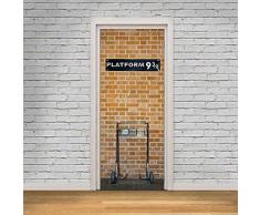 Tür-wandbild Könige Plattformübergreifend 9.75 Wohndeko Wandkunst Wandmalerei Aufkleber Wohnzimmer Kinderzimmer Restaurant Hotel Kaffee Büro Dekor Entfernbarer selbstklebend