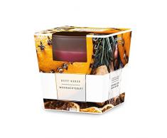 Pajoma Duftkerze Weihnachtsduft im satiniertem Glas, 124 g, Brenndauer: 25 Stunden, inkl. edler weihnachtlicher Geschenkverpackung