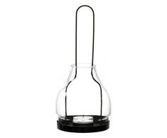 Leonardo 034575 Giardino Lampion 24 cm, Glas, klar, 10.5 x 10.5 x 24 cm