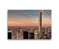 Premium Textil-Leinwand 75 x 50 cm Quer-Format 432 Park Avenue | Wandbild, HD-Bild auf Keilrahmen, Fertigbild auf hochwertigem Vlies, Leinwanddruck von Kurt Krause