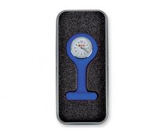 GiMa ns881bbox Uhr für Krankenschwestern, box Aluminium, Rund, Blau