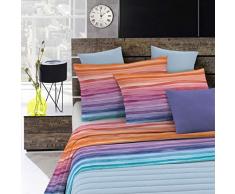Fantasy Italian Bed Linen Bettwäsche, Rainbow, Kleine doppelte, Mikrofaser, Regenbogen