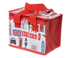 Other London Icons Design Lunchbox Kühltasche, gemischt, Height 16.5cm Width 21.5cm Depth 14cm