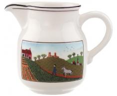 Villeroy & Boch Design Naif Milchkännchen, 250 ml, Höhe: 9cm, Premium Porzellan, Bunt