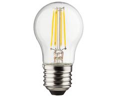 MÜLLER-LICHT Retro-LED Lampe Miniglobe ersetzt 40 W, Glas, E27, 4 W, weiß, 1er Set