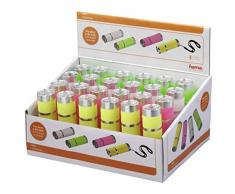 Hama FL-40 Taschenlampe mit Taschenlampe, LED, AAA, 1 Stück, Farblich sortiert