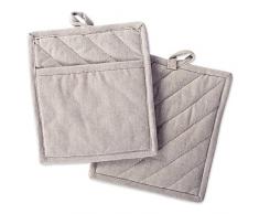 DII TC Solid Chambray Topflappen Chambray Natural