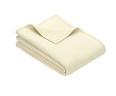 IBENA Kuscheldecke xxl / Tagesdecke / Wolldecke / Wohndecke wollweiÃ 220x240 cm, besonders flauschig weich und angenehm warm, Baumwollmischung in hervorragender QualitÃ¤t in vielen verschiedenen Farben und GrÃ¶Ãen erhÃ¤ltlich