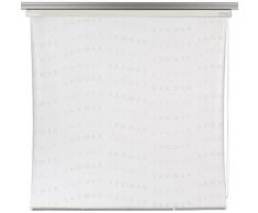 ECO-DuR 4024879003074 Kassetten Duschrollo 134 cm weiß - Shower weiß