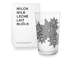 RITZENHOFF Next Milk Milchglas von Sieger Design, aus Kristallglas, 250 ml