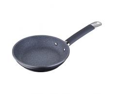 San Ignacio Bratpfanne Ø20 x 4,5 Alu geschmiedet, Tubular Griff mit Silikon-Beschichtung, Induktion