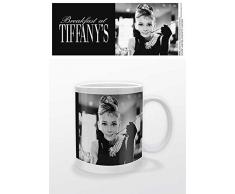 empireposter Audrey Hepburn Black and White - Keramik Tasse - Grösse Ø8,5 H9,5cm
