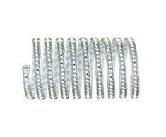 Paulmann 70801 MaxLED 1000 LED Strip Basisset 3 m LED Stripe 2.700 K Warmweiß beschichtet inkl. IR-Fernbedienung und Power Supply