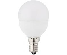 Müller-Licht LED Lampe MiniGlobe ersetzt 25 W, Plastik, E14, 3 W, Weiß, 1er Set