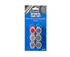 Revell 39074 Aqua Color, Acryl Sportwagen, 6er Set Modellbau-und Bastelzubehör, 6 Farben