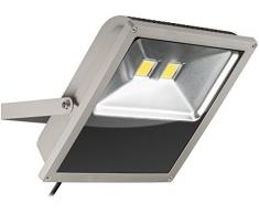 Goobay 30778 LED Flutlicht, 100 W, 8500 lm - Strahlt Kalt-weiß, Ersetzt 500 W, Box
