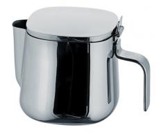 Alessi Teekanne 90cl, Edelstahl, Silber, 17 x 13.5 x 8.5 cm