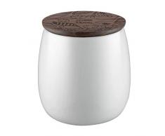 Alessi The Five Season MW62S 3 W Duftkerze aus Pflanzlichem Wachs, Klein-Rote Früchte und Feigen, Weiß, Small