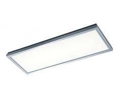 Trio Leuchten LED Deckenleuchte Lucas 659513605, Aluminium gebürstet, 1x 30 Watt