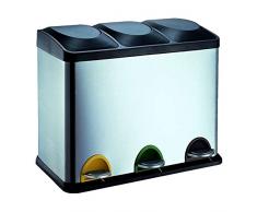 Protenrop Ecol-Trio - Rio - mülleimer mit 3 fächern, 45 liter