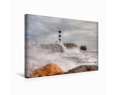 Premium Textil-Leinwand 45 cm x 30 cm quer ColÃ²nia de Sant Jordi | Wandbild, Bild auf Keilrahmen, Fertigbild auf echter Leinwand, Leinwanddruck