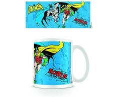 empireposter DC Comics - Batman & Robin - Keramik Tasse - Größe Ø8,5 H9,5cm