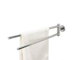 Tiger Boston Handtuchhalter 2-armig, schwenkbar, Edelstahl poliert