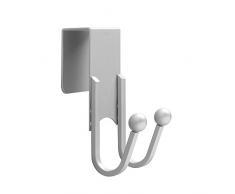 Tiger Handtuchhalter Bademantelhalter, Metall, Mehrfarbig, 6.7 x 4.2 x 10.8 cm