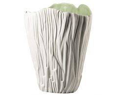 Hutschenreuther 02466-725590-26027 Green Garden Vase mit Struktur, 27 cm, weiÃ/grün