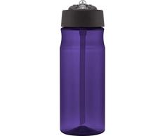 Thermos-Trinkflasche mit Strohhalm, 530 ml, Magenta deep Purple
