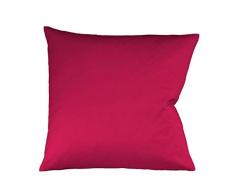 Fleuresse Colours Kissenbezug, Mako Satin, rot, 40 x 40 cm