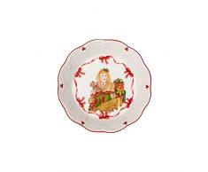 Villeroy & Boch Toys Fantasy Schale Geschenke auspacken, kleine Teller-Schale aus Premium Porzellan, bunt, 16,5 x 16,5 x 3 cm