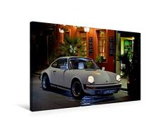 Premium Textil-Leinwand 75 x 50 cm Quer-Format Porsche 911 SC pure Ästhetik | Wandbild, HD-Bild auf Keilrahmen, Fertigbild auf hochwertigem Vlies, Leinwanddruck von Ingo Laue