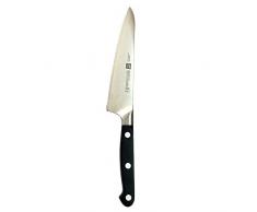 Zwilling Kochmesser Pro Compact mit Wellen in Silber/schwarz, Stahl, 20 x 5 x 5 cm