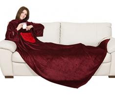 Universal Fleecedecke, Rot