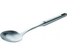 Zwilling 375150000 Twin Pure steel Servierlöffel, Satinierter Edelstahl, spülmaschinengeeignet, groß, 355 mm
