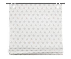 Home Fashion 91133-718 - H: 140 x B: 80 cm Raffrollo, Dekostoff Bedruckt, beige