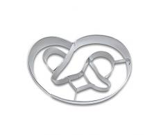 StÃ¤dter Ausstechform, Edelstahl, Silber, 8 x 8 x 3 cm