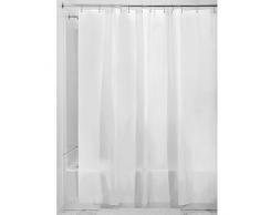 iDesign EVA Liner Futter für Duschvorhang, 180,0 cm x 200,0 cm großer Vorhang aus schimmelresistentem EVA mit zwölf Ösen, matt
