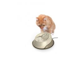 Freedog fd9000121 – Schüssel mit Vogeltränke, für Hund und Katze, Farbe: Grau